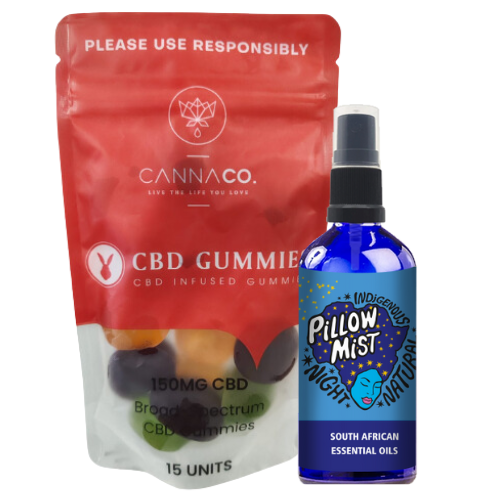 Sleep Combo: Cannaco Gummies + Pillow Mist (SAVE 10%)